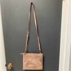 Fossil Rose Gold Crossbody Purse